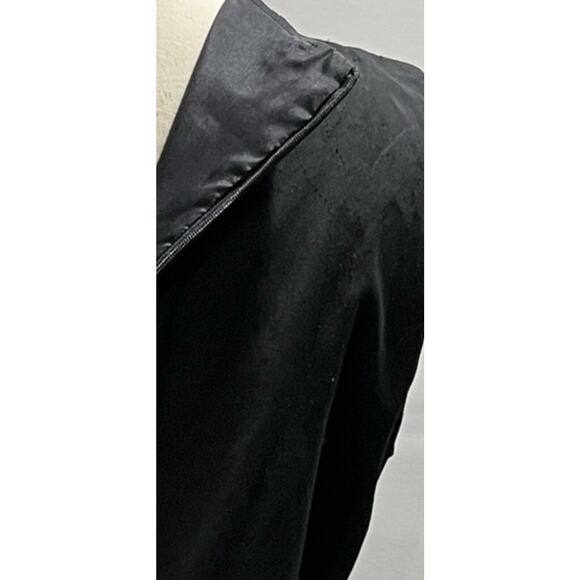 Jil Sander Women's Sleeveless Sheath Dress Black Pin Hole Design Sz Lg/US 8/40 - Picture 6 of 11